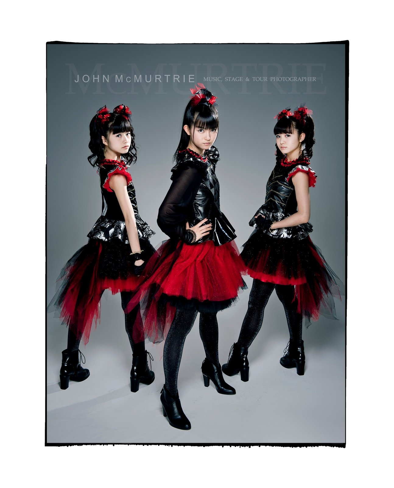 BABYMETAL - STUDIO PORTRAIT 7 - LARGE 24”x20” / JOHN McMURTRIE MUSIC PRINTS